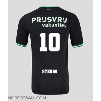 Billige Fotballdrakt Feyenoord Calvin Stengs #10 Replika Bortedrakt 2024-25 Kortermet